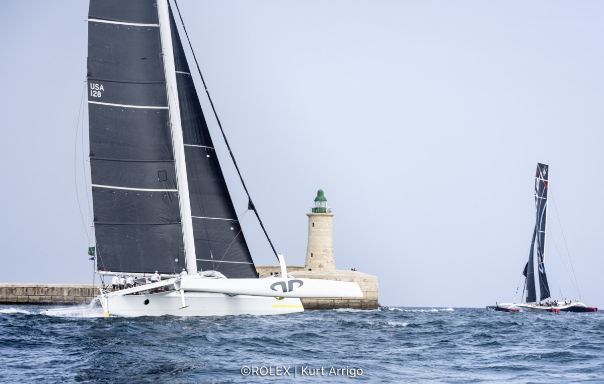 Argo Set New Middle Sea Race Record Jefa Steering