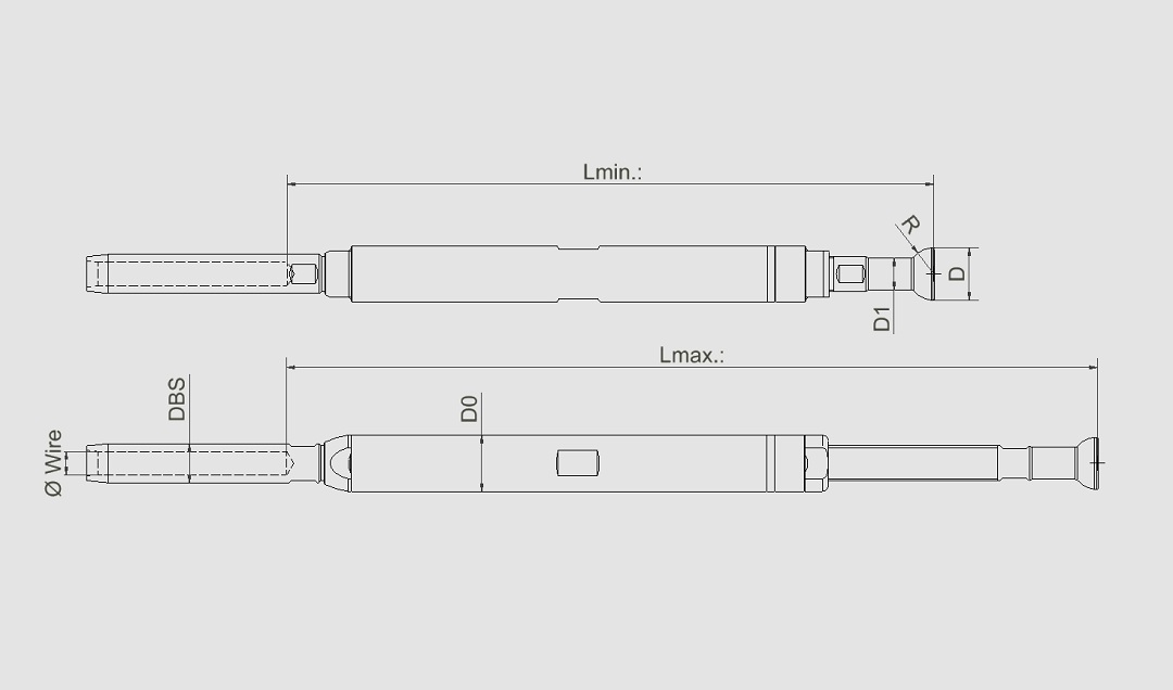 Bronze inserted Turnbuckle with Ball-Wireterminal CS-Dy (196-) - BSI ...