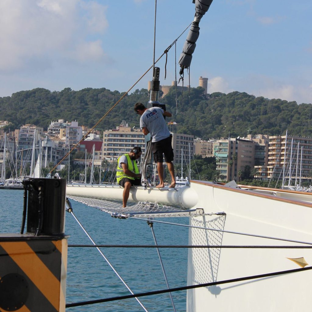 yacht rigging cable