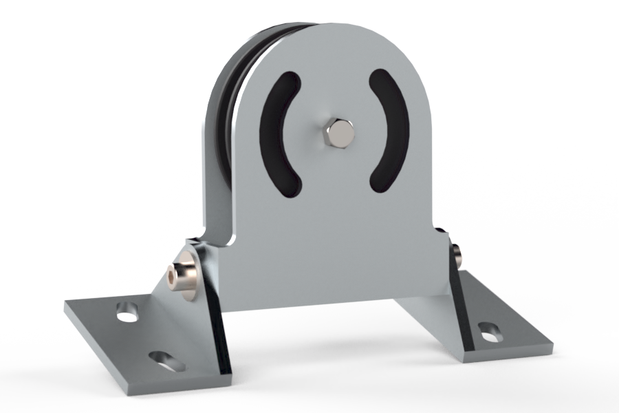 Open wire sheaves Jefa Steering