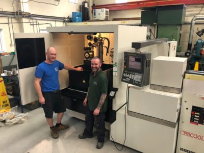 OYS take delivery of new Fanuc EDM Machine