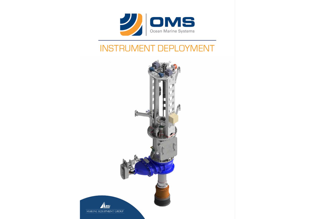 OMS range of sonar deployment hoists