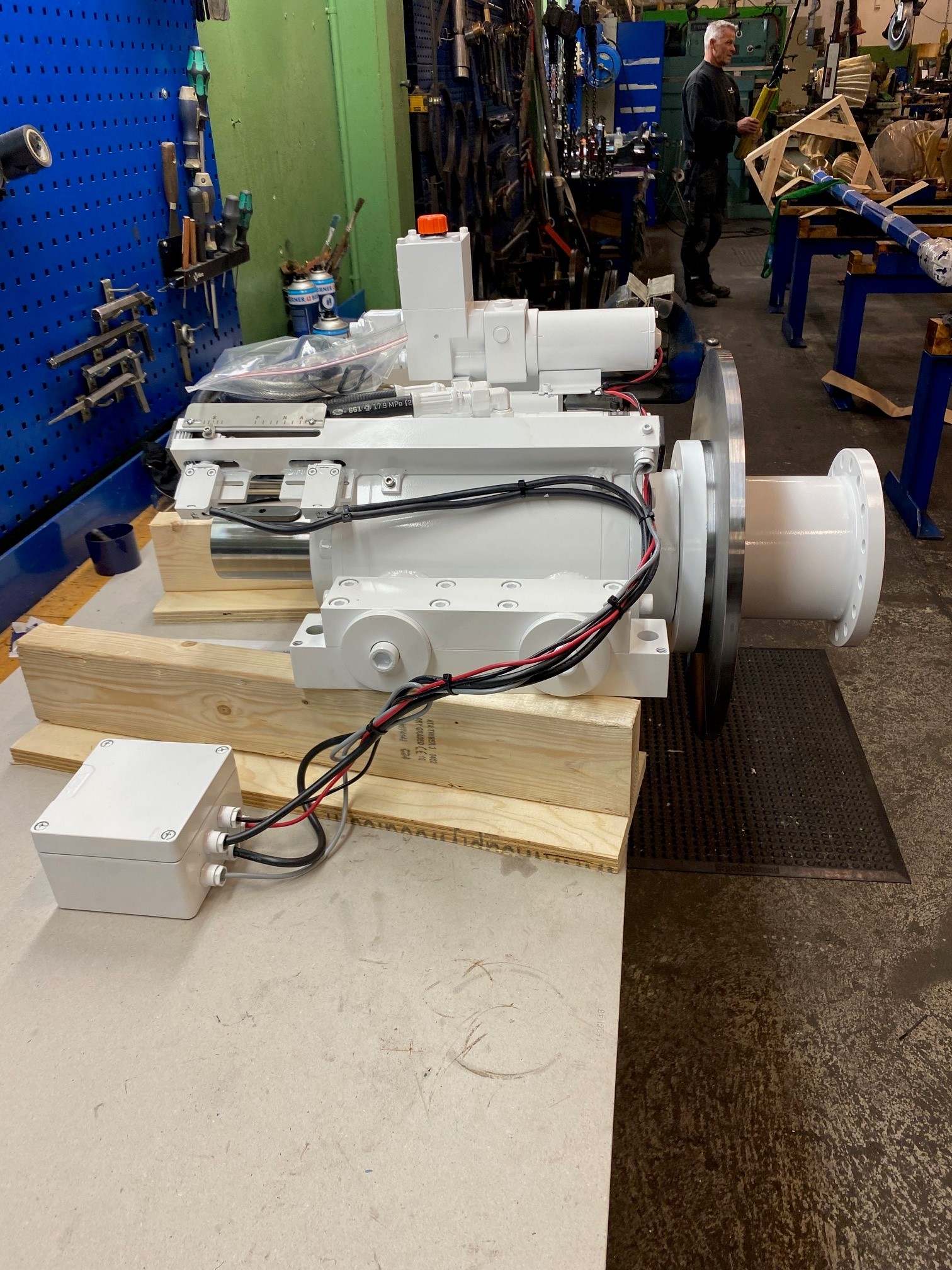 New Energy Efficient Pitch Control Unit Hundested Propeller